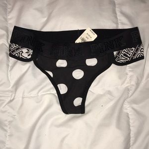NWT PINK thong super soft never worn!